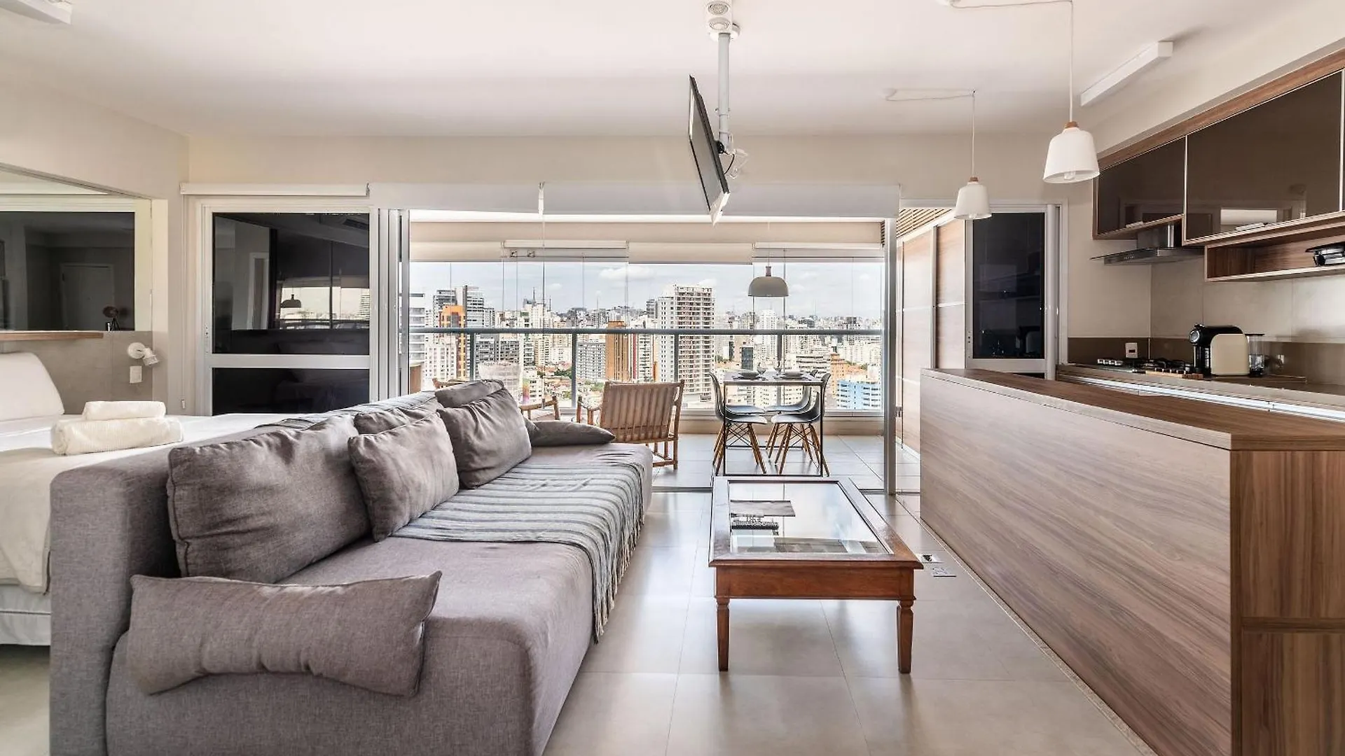 サンパウロ Loft Sofisticado Com Vista Incrivel - Dna256ヴィラ 0*,